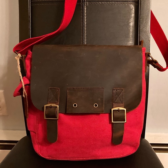Crazy Lou Paris Hybrid Messenger Bag - Picture 1 of 13